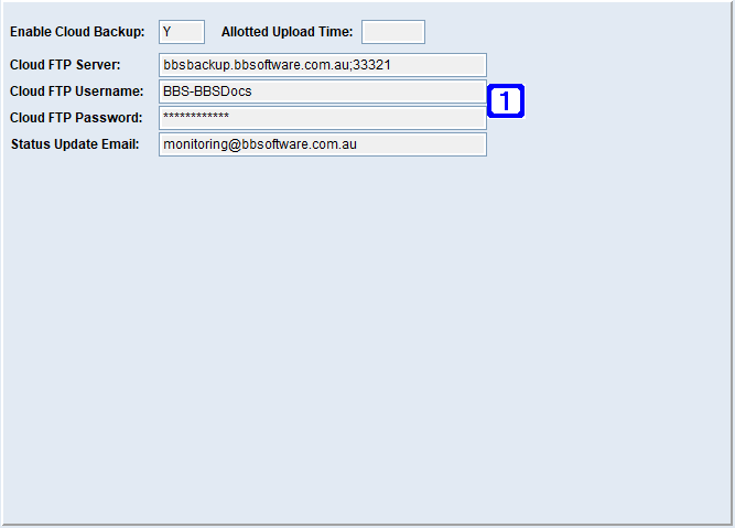 System Parameter Maintenance - Company Options (F6) Screen