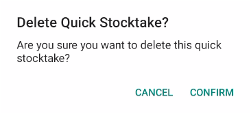 qs delete stocktake