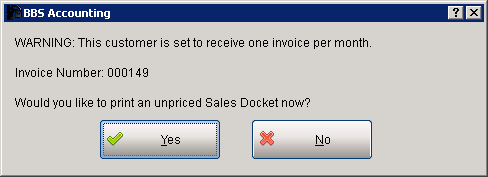 Cons invoice