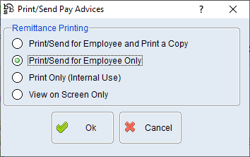 PrintSend pay advices